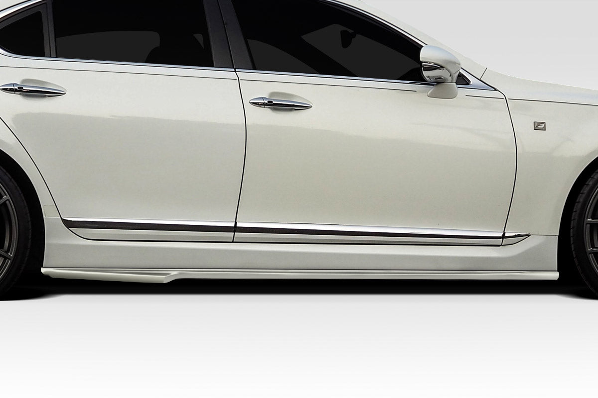 2013-2017 Lexus LS460 Duraflex Aiming Side Skirt Rocker Panels - 1 Piece