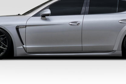 2010-2013 Porsche Panamera Duraflex Aiming Side Skirt Rocker Panels - 2 Pieces