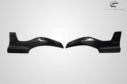 2022-2024 Honda Civic Carbon Creations Merella Rear Lip Add on Spoilers - 2 Pieces