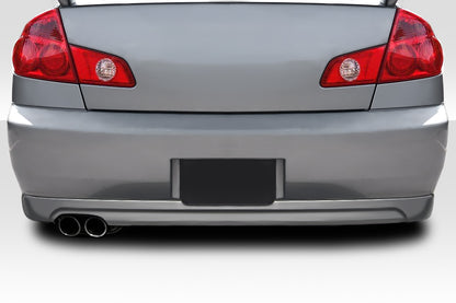 2003-2004 Infiniti G Sedan G35 Duraflex Nismo look Rear Lip Add on Spoiler - 1 Piece