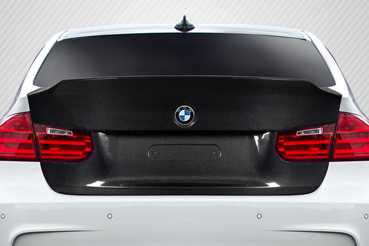 2012-2018 BMW 3 Series F30 Carbon Creations Sweeper Rear Trunk - 1 Piece