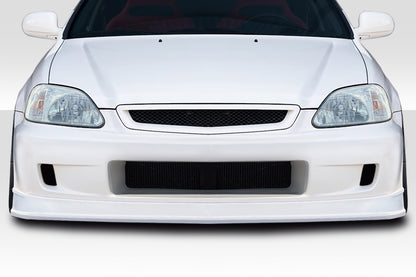 1999-2000 Honda Civic Duraflex Joker Front Bumper Cover - 1 Piece