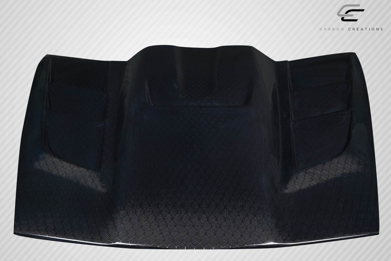 2005-2013 Chevrolet Corvette C6 Carbon Creations Geo6ix Dritech ZR Edition 2 Hood - 1 Piece