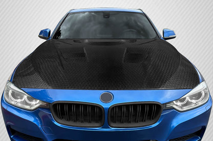 2012-2018 BMW 3 Series F30 / 2014-2020 4 Series F32 Carbon Creations Geo6ix DriTech Eros Version 1 Hood - 1 Piece