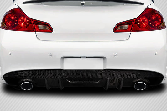 2010-2015 Infiniti G Sedan G35 G37 Q40 Carbon Creations Avera Rear Diffuser - 1 Piece