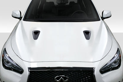 2014-2023 Infiniti Q50 Duraflex GTR Look Hood - 1 Piece