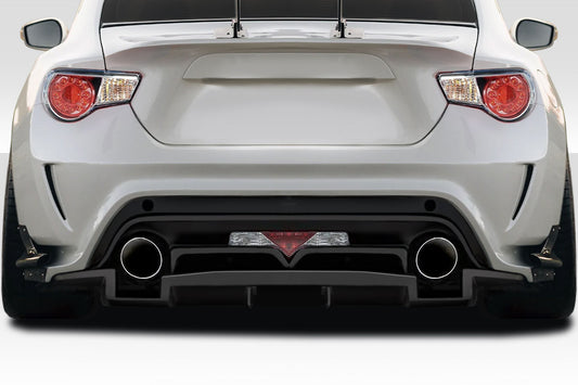 2013-2020 Scion FR-S Toyota 86 Subaru BRZ Duraflex Vantix Rear Bumper Cover - 4 Piece ( Includes Diffuser and canards )