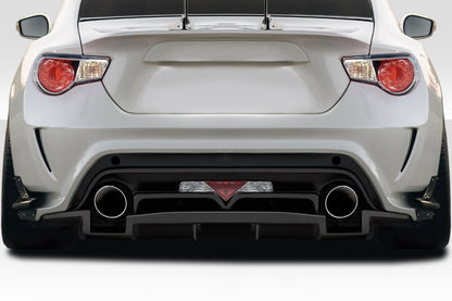 2013-2020 Scion FR-S Toyota 86 Subaru BRZ Duraflex Vantix Rear Bumper Cover - 4 Piece ( Includes Diffuser and canards )