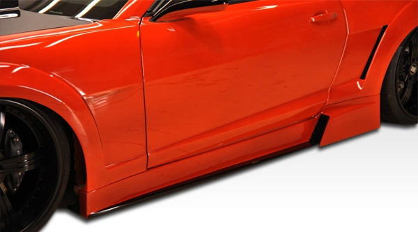 2010-2015 Chevrolet Camaro Duraflex Circuit Wide Body Side Skirts Rocker Panels - 2 Piece