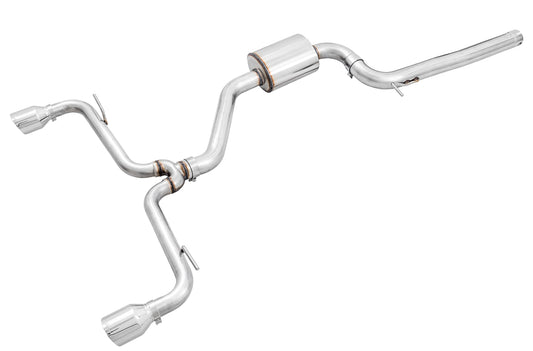 AWE Track Edition Exhaust for VW MK7.5 GTI - Chrome Silver Tips