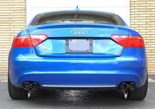 AWE Track Edition Exhaust System for B8 S5 4.2L - Chrome Silver Tips