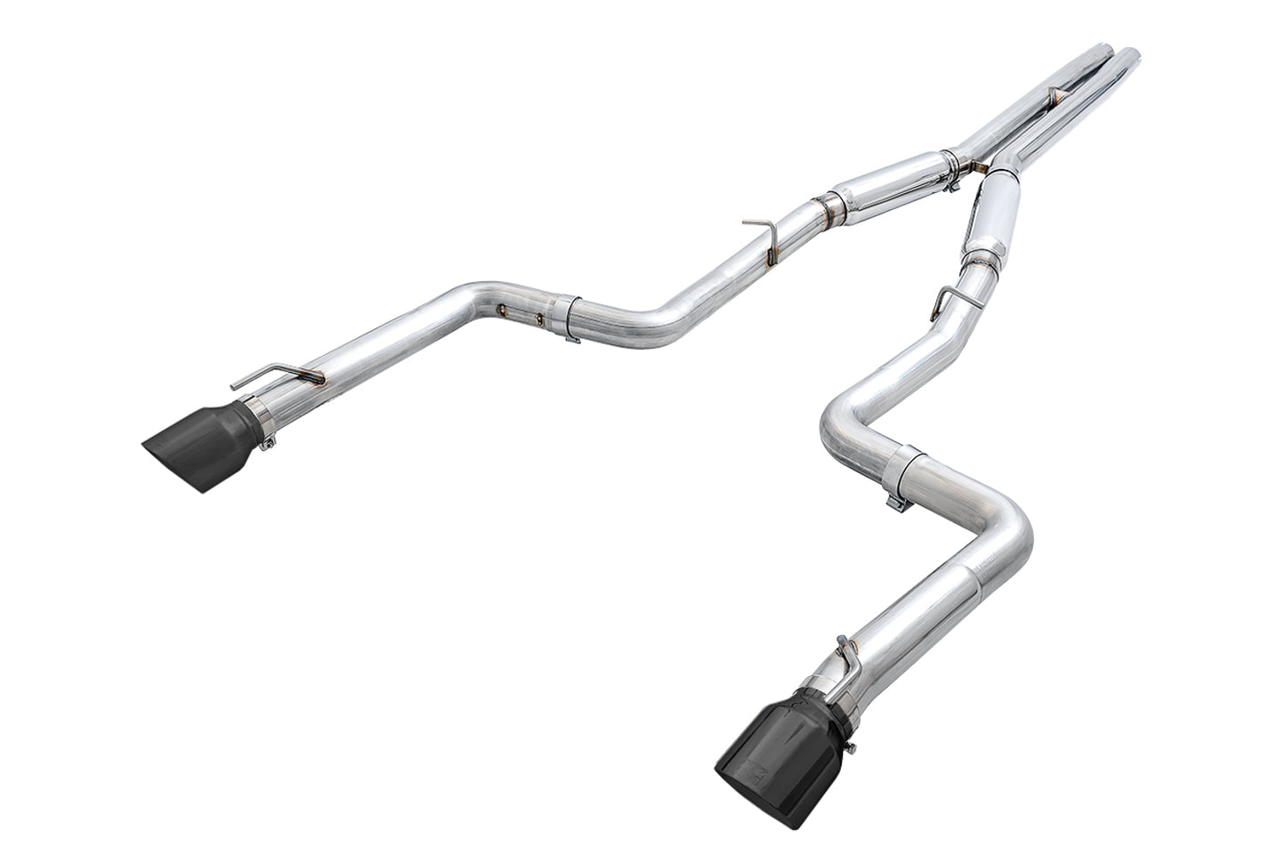 AWE Track Edition Exhaust for 17+ Charger 5.7 - Diamond Black Tips