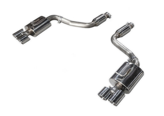 AWE Touring Edition Exhaust for 970 Panamera 2/4 (2011-2013) -- With Chrome Silver Tips