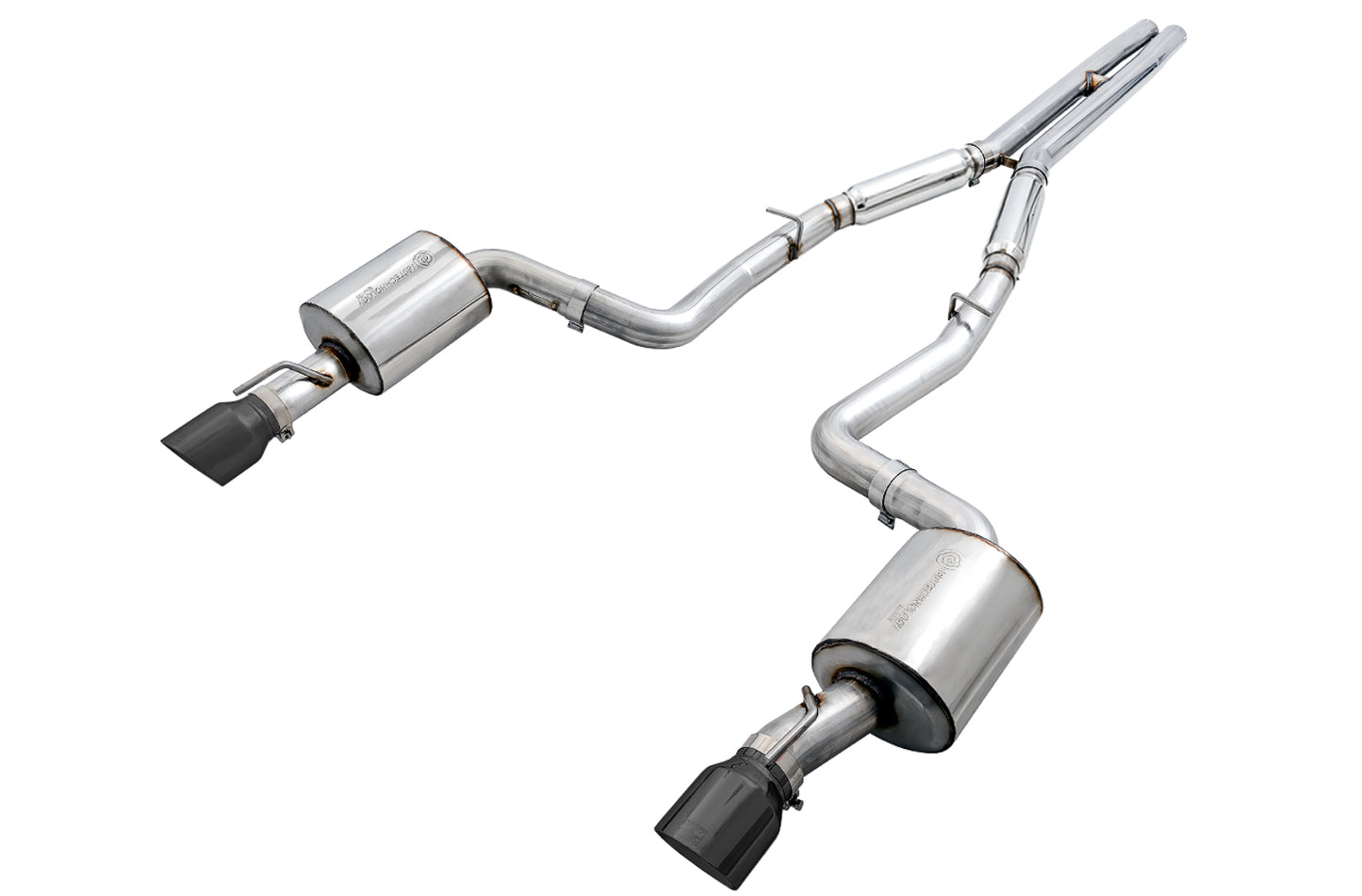 AWE Touring Edition Exhaust for 17+ Charger 5.7 - Diamond Black Tips