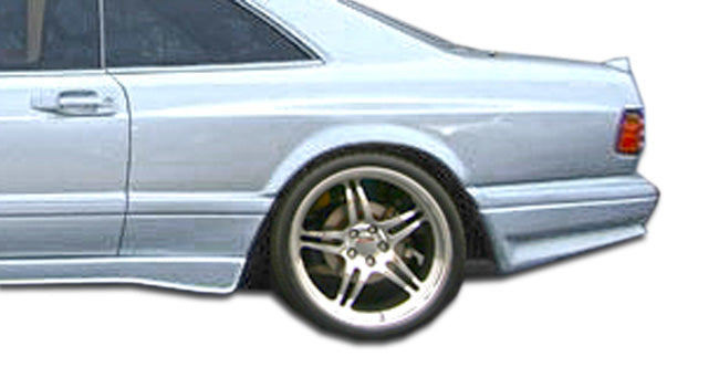 1981-1991 Mercedes S Class W126 2DR Duraflex AMG Look Wide Body Rear Fender Flares - 2 Piece