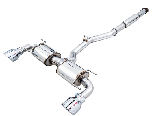 AWE Touring Edition Exhaust for Subaru BRZ / Toyota GR86 / Toyota 86 / Scion FR-S - Chrome Silver Tips