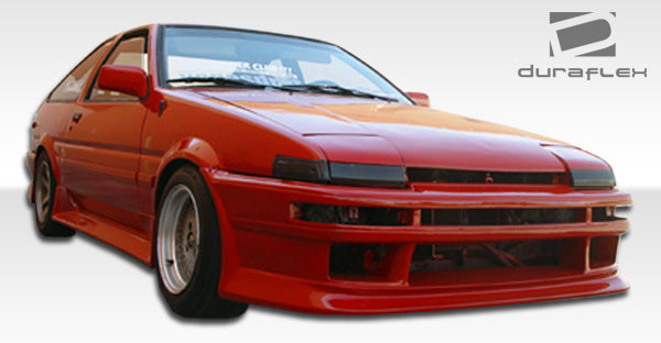 1984-1987 Toyota Corolla 2DR / HB Duraflex V-Speed Side Skirts Rocker Panels - 2 Piece