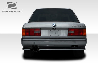 1984-1991 BMW 3 Series E30 2DR 4DR Duraflex Evo Look Rear Bumper Cover - 1 Piece