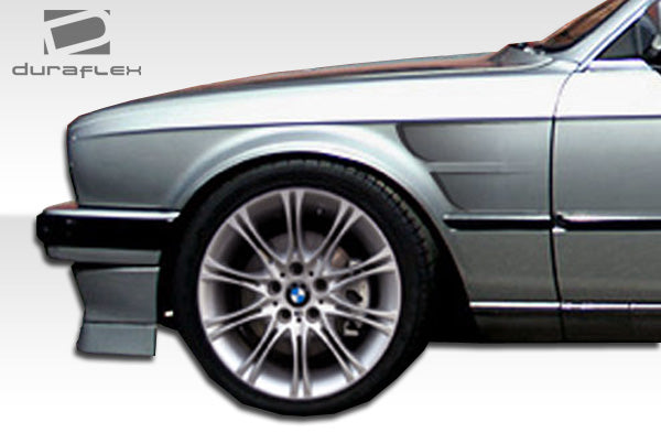 1984-1991 BMW 3 Series E30 2DR 4DR Duraflex GT Concept Fenders - 2 Piece