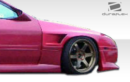 1986-1991 Mazda RX-7 Duraflex M-1 Sport Front Fenders (+20mm) - 2 Piece