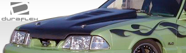 1987-1993 Ford Mustang Duraflex Cobra R Hood - 1 Piece