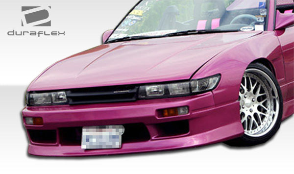 1989-1994 Nissan Silvia S13 Duraflex V-Speed Front Bumper Cover - 1 Piece