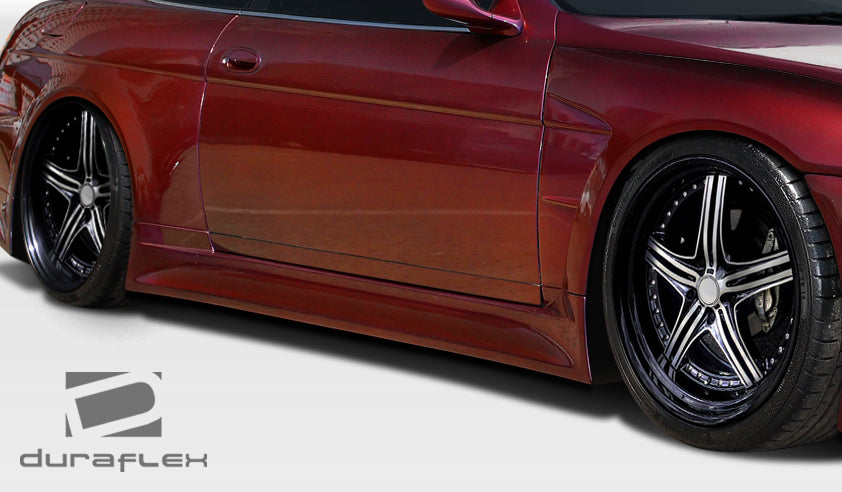 1992-2000 Lexus SC Series SC300 SC400 Duraflex V-Speed Wide Body Side Skirts Rocker Panels - 2 Piece