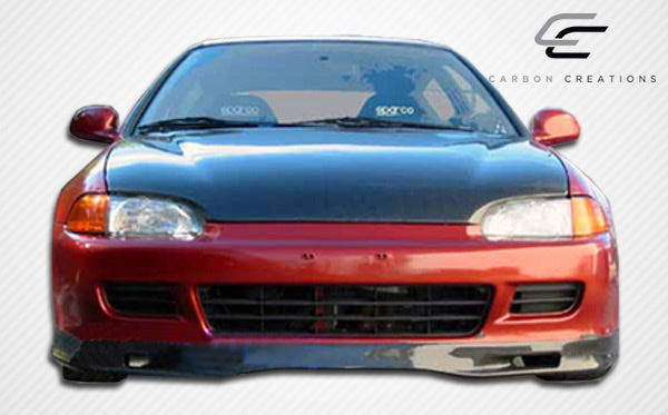 1992-1995 Honda Civic 2DR / HB Carbon Creations Spoon Style Front Lip Under Spoiler Air Dam - 1 Piece