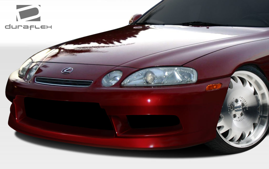 1992-2000 Lexus SC Series SC300 SC400 Duraflex O-Design Front Bumper Cover - 1 Piece