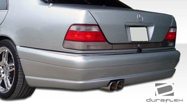 1992-1999 Mercedes S Class W140 Duraflex W-1 Rear Bumper Cover - 1 Piece