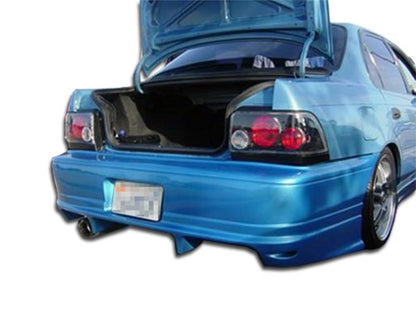 1993-1997 Toyota Corolla Geo Prizm Duraflex Bomber Rear Bumper Cover - 1 Piece