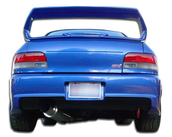 1993-2001 Subaru Impreza 4DR Duraflex S-Sport Rear Bumper Cover - 1 Piece