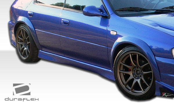 1993-2001 Subaru Impreza Duraflex S-Sport Side Skirts Rocker Panels - 2 Piece