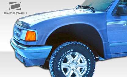 1993-1997 Ford Ranger Duraflex 4.5" Off Road Bulge Front Fenders - 2 Piece