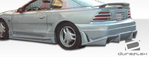 1994-1998 Ford Mustang Duraflex Bomber Side Skirts Rocker Panels - 2 Piece