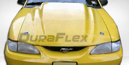 1994-1998 Ford Mustang Duraflex 3" Cowl Hood - 1 Piece