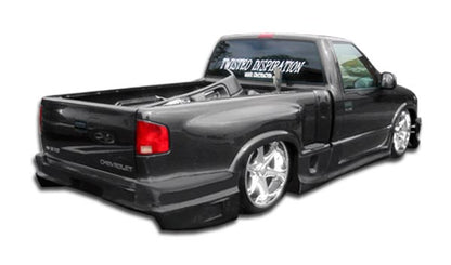 1994-2004 Chevrolet S-10 Sonoma Step Side Duraflex Drifter Rear Bumper Cover - 1 Piece