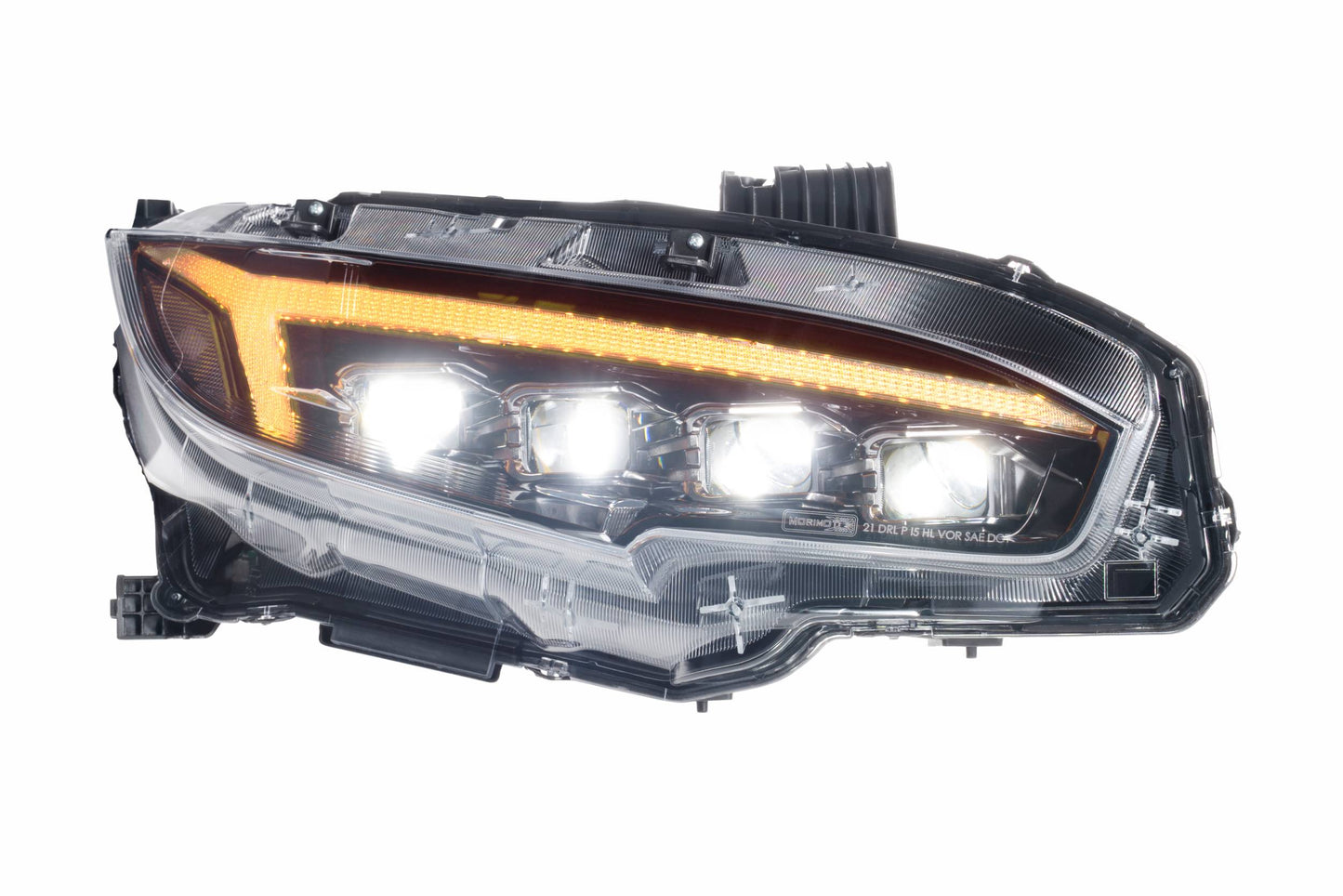 XB LED Headlights: Honda Civic (16-21)(Gen II / Pair)