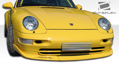 1995-1998 Porsche 911 Carrera 993 C2 C4 Targa Duraflex Club Sport Front Lip Under Spoiler Air Dam - 3 Piece