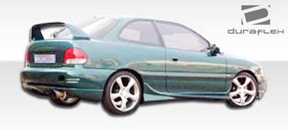 1995-1999 Hyundai Accent HB Duraflex Evo Rear Bumper Cover - 1 Piece (S)