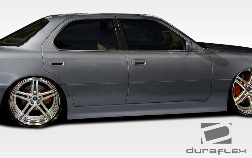 1995-2000 Lexus LS Series LS400 Duraflex VIP Side Skirts Rocker Panels - 2 Piece