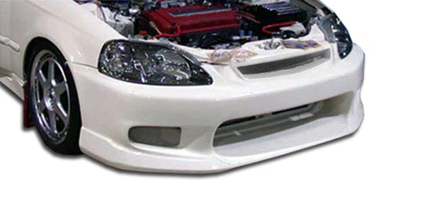 1996-1998 Honda Civic Duraflex C-1 Front Bumper Cover - 1 Piece