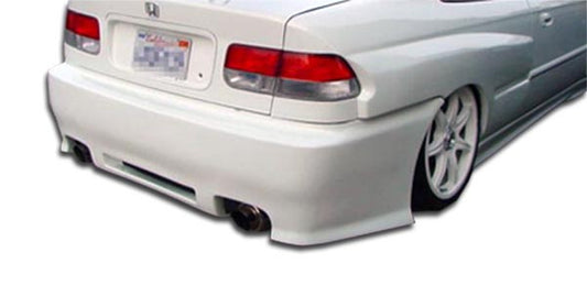 1996-2000 Honda Civic 2dr / 4DR Duraflex Spyder Rear Bumper Cover - 1 Piece