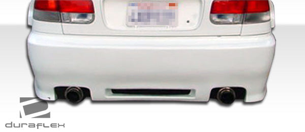 1996-2000 Honda Civic 2dr / 4DR Duraflex Spyder Rear Bumper Cover - 1 Piece