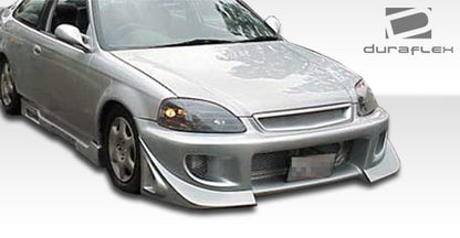 1996-2000 Honda Civic 2DR / HB Duraflex Spyder Side Skirts Rocker Panels - 2 Piece