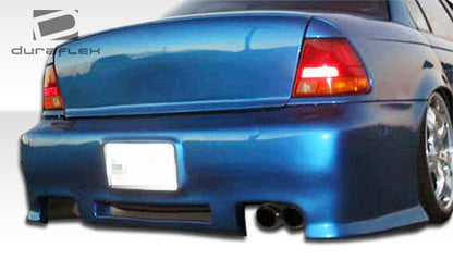 1996-2002 Saturn SL Duraflex Spyder Rear Bumper Cover - 1 Piece