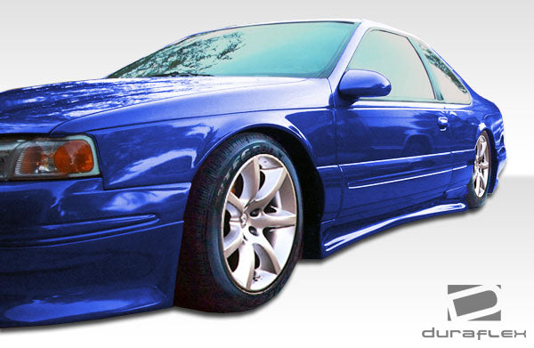 1996-1997 Ford Thunderbird Mercury Cougar Duraflex Racer Front Lip Under Spoiler Air Dam - 1 Piece