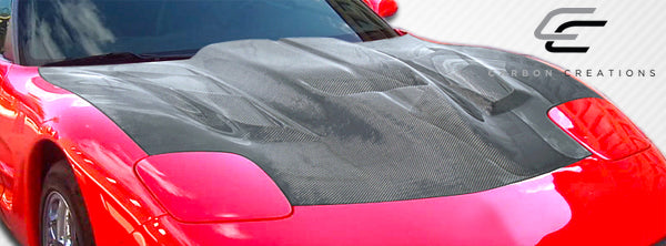 1997-2004 Chevrolet Corvette C5 Carbon Creations ZR Edition 2 Hood - 1 Piece