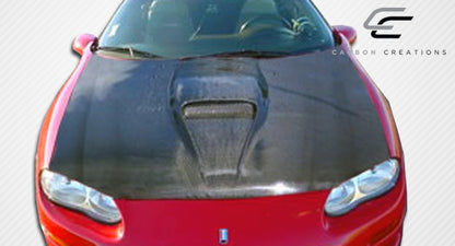 1998-2002 Chevrolet Camaro Carbon Creations Supersport Hood - 1 Piece