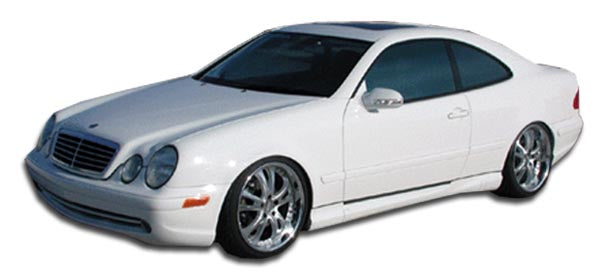 1998-2002 Mercedes CLK W208 Duraflex AMG Look Side Skirts Rocker Panels - 2 Piece